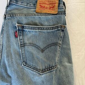 Levi's Light Blue Straight Jeans for Men